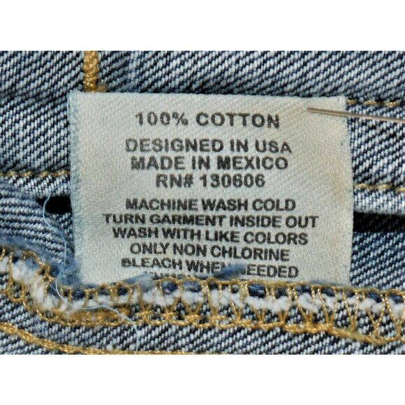 Anthroplogie Artisan De Luxe  Blue Denim Jean Jacket w Batik Womens X Small EUC - Picture 11 of 12